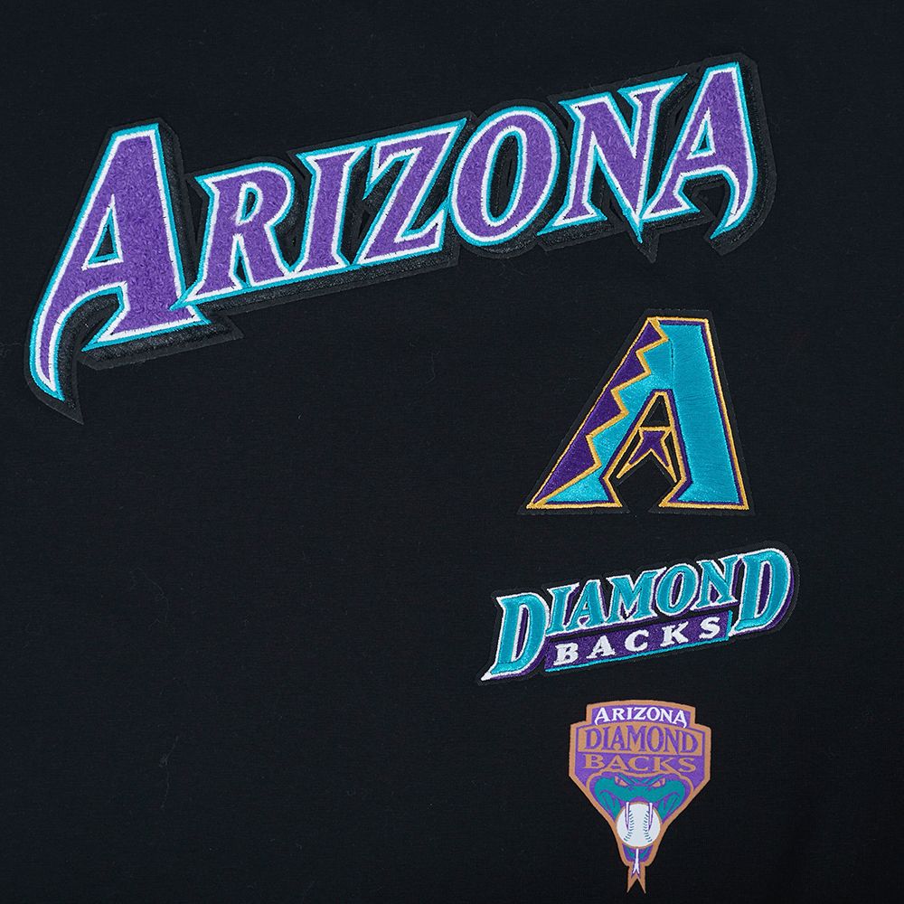 Pro Standard Women's Arizona Diamondbacks Black Retro Classic T-Shirt product image