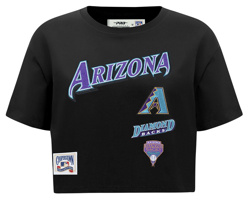 Pro Standard Women's Arizona Diamondbacks Black Retro Classic T-Shirt product image