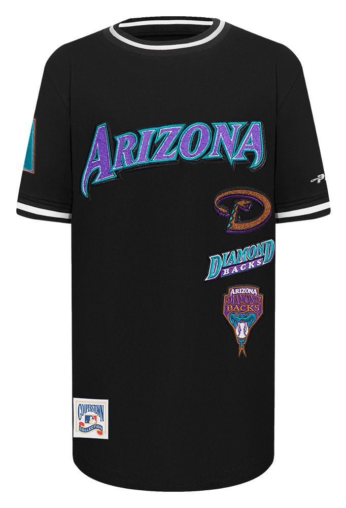 Pro Standard Youth Arizona Diamondbacks Black Classic Retro T-Shirt product image