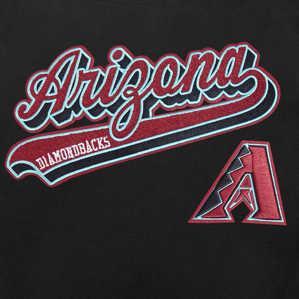 Pro Standard Youth Arizona Diamondbacks Black Script Tail T-Shirt product image