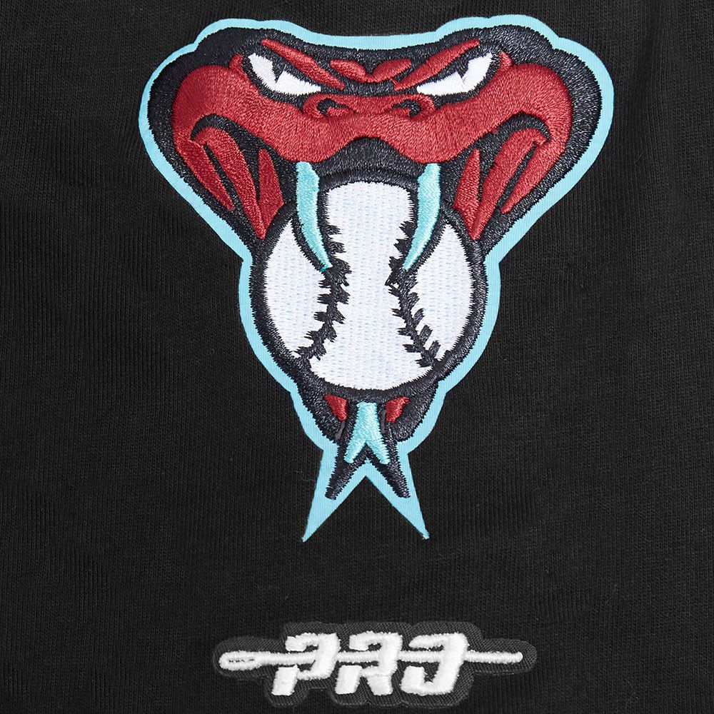 Pro Standard Youth Arizona Diamondbacks Black Script Tail T-Shirt product image