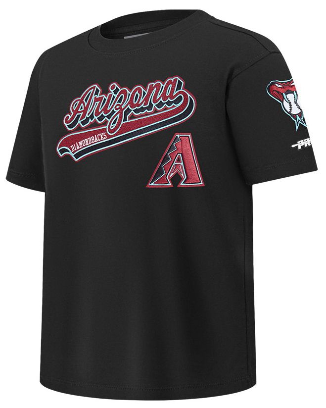 Pro Standard Youth Arizona Diamondbacks Black Script Tail T-Shirt product image
