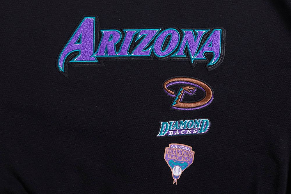 Pro Standard Women's Arizona Diamondbacks Retro Fleece Crew Neck Sweatshirt product image