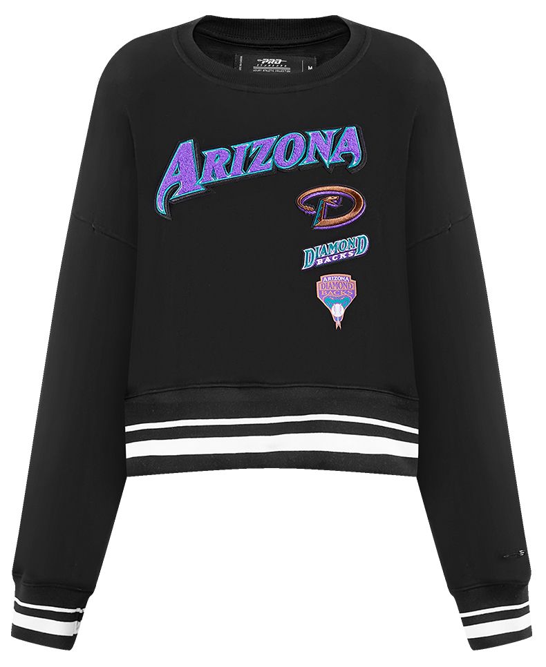 Pro Standard Women's Arizona Diamondbacks Retro Fleece Crew Neck Sweatshirt product image