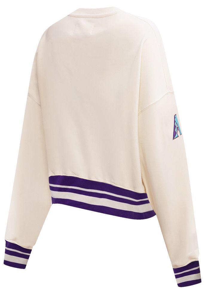 Pro Standard Women's Arizona Diamondbacks Retro Fleece Crew Neck Sweatshirt product image