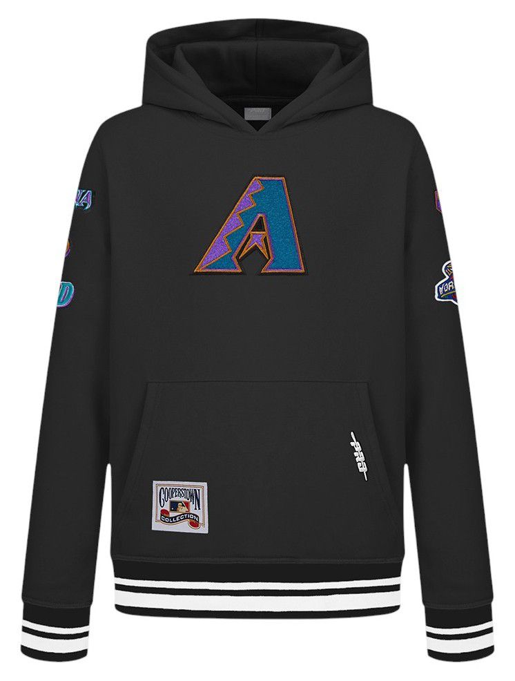 Pro Standard Boys' Arizona Diamondbacks Black Classic Fleece Pullover Hoodie product image