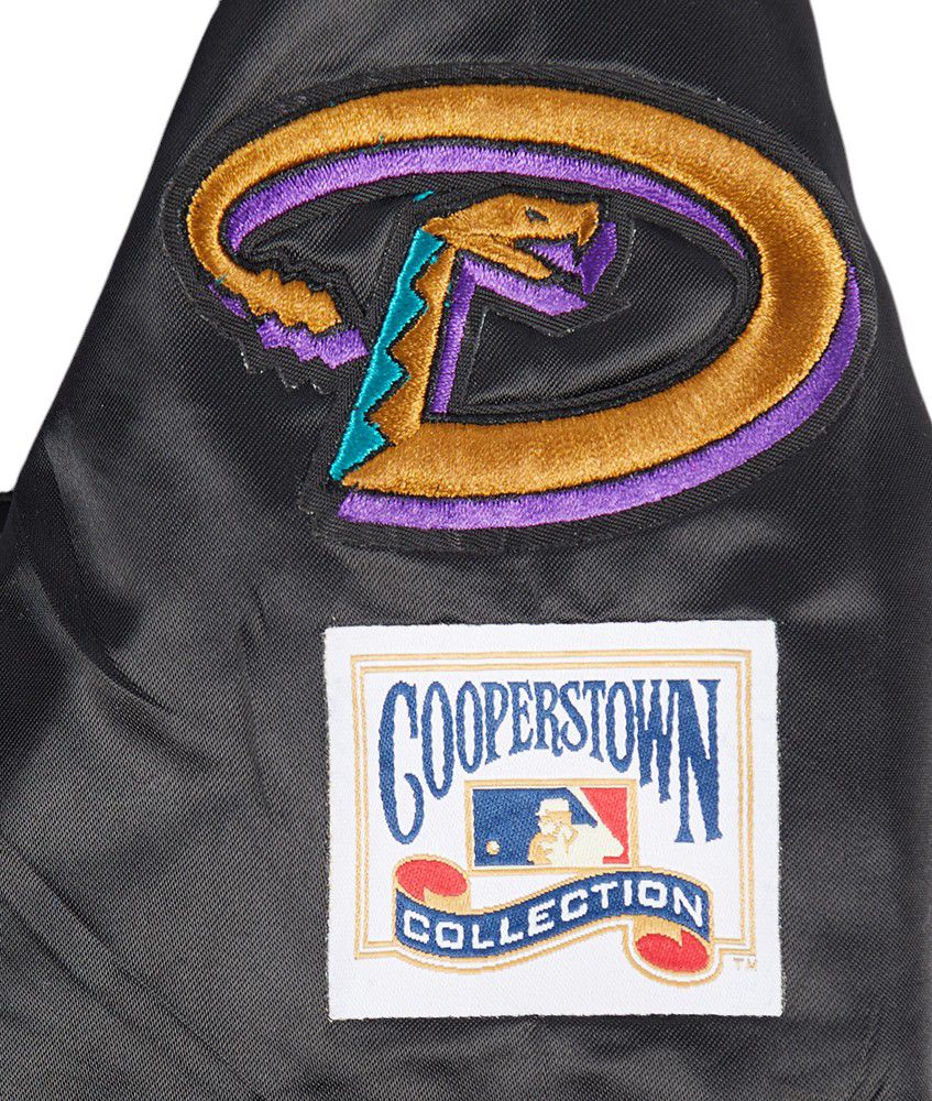 Pro Standard Boys' Arizona Diamondbacks Black Classic Satin Jacket product image