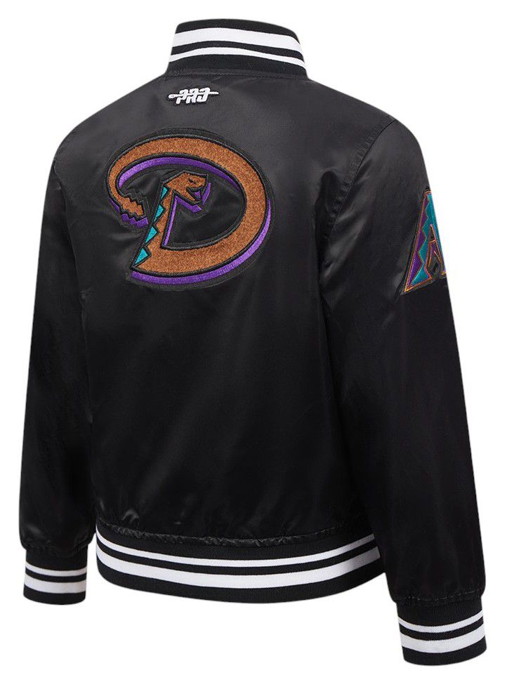 Pro Standard Toddler Arizona Diamondbacks Black Classic Satin Jacket product image