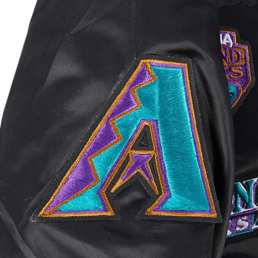 Pro Standard Toddler Arizona Diamondbacks Black Classic Satin Jacket product image