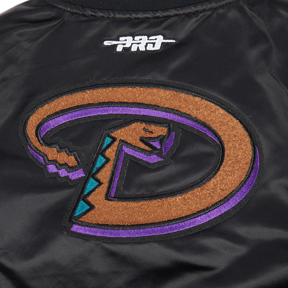 Pro Standard Toddler Arizona Diamondbacks Black Classic Satin Jacket product image