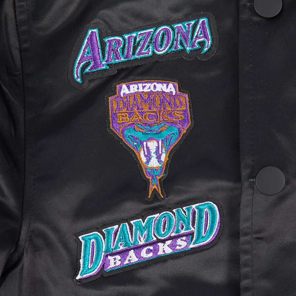Pro Standard Toddler Arizona Diamondbacks Black Classic Satin Jacket product image