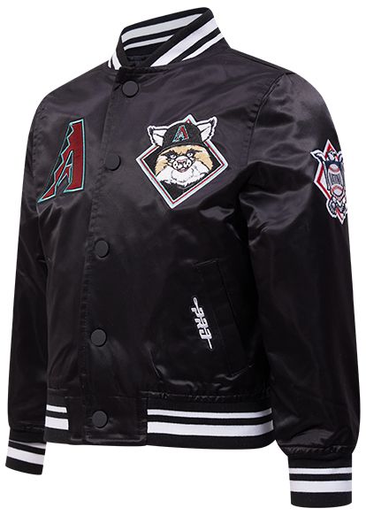 Pro Standard Toddler Arizona Diamondbacks Black Satin Jacket product image