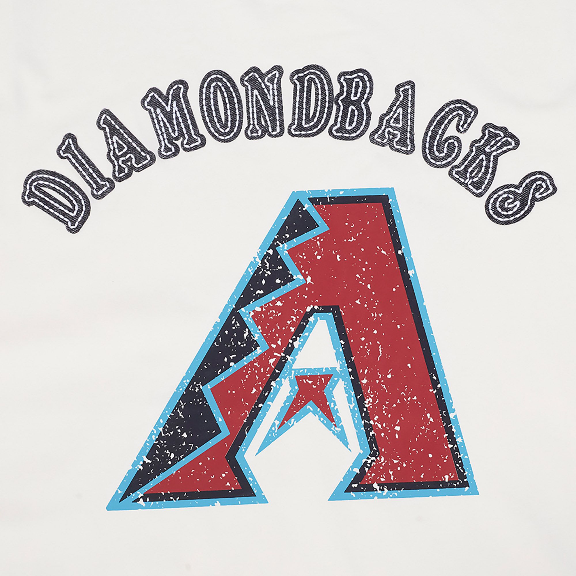 Pro Standard Women's Arizona Diamondbacks Black Rebel Athletics Denim Jacket product image