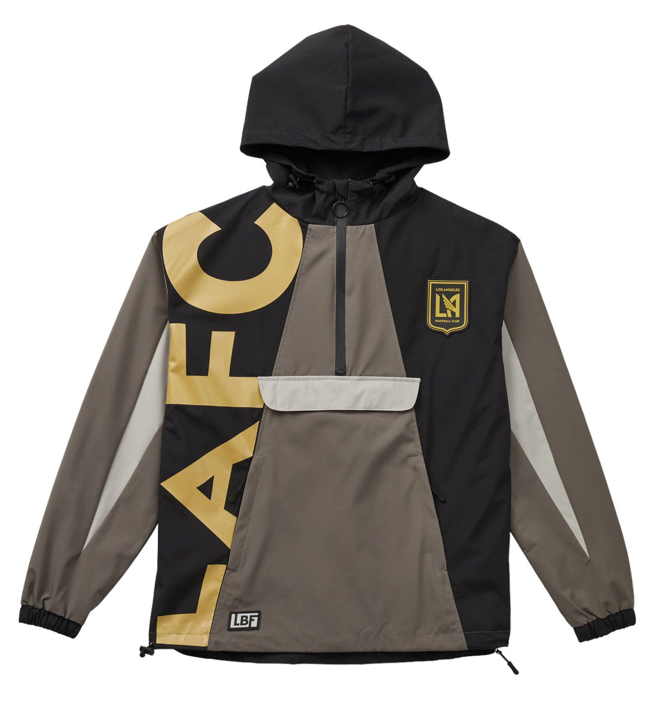 Live Breathe Futbol Men's Los Angeles FC 2-Hit Multicolor Anorak Jacket product image