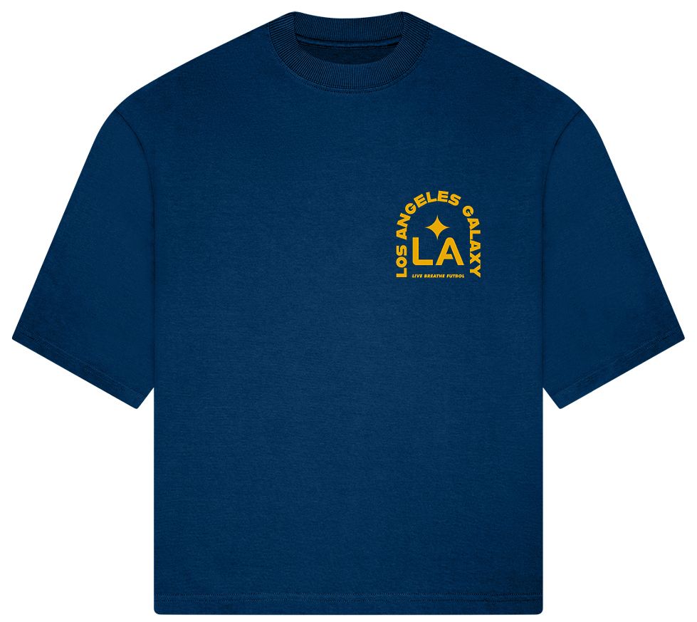 Live Breathe Futbol Adult Los Angeles Galaxy Navy 2026 Tunnel Home T-Shirt product image