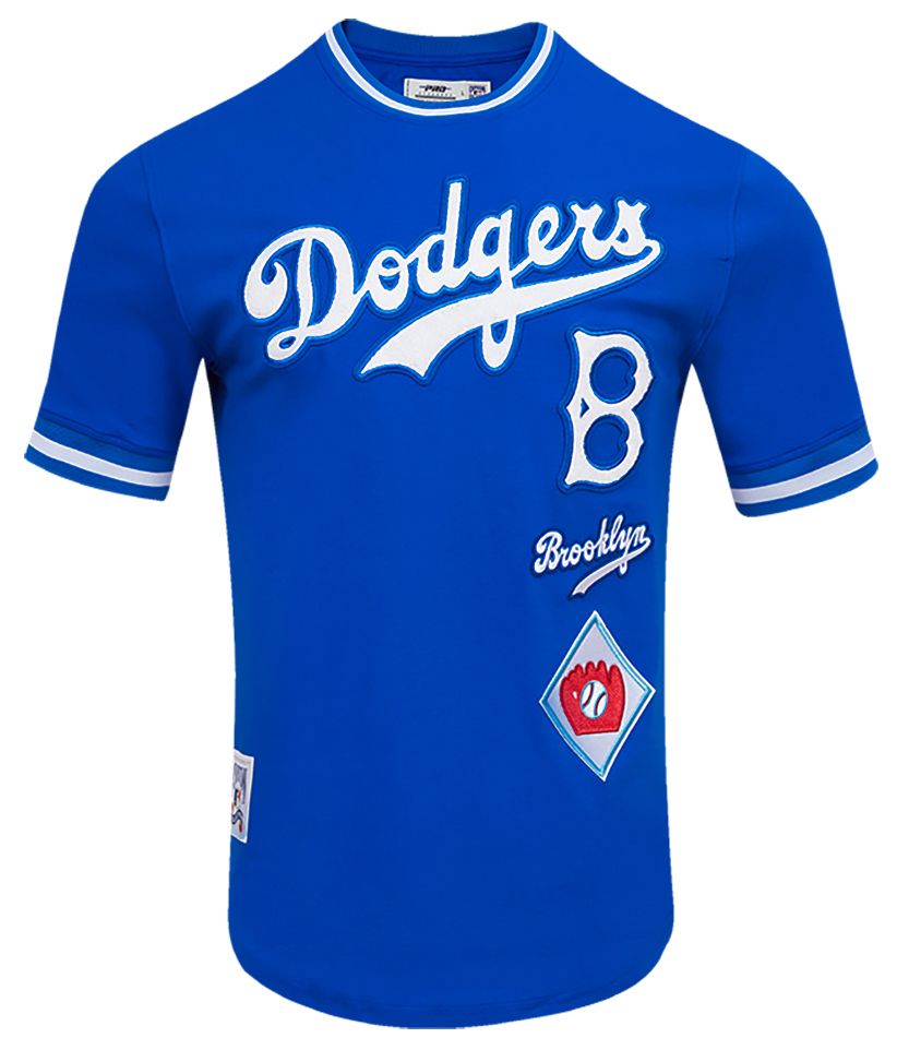Pro Standard Men's Brooklyn Dodgers Retro Single Jersey Striped T-Shirt product image