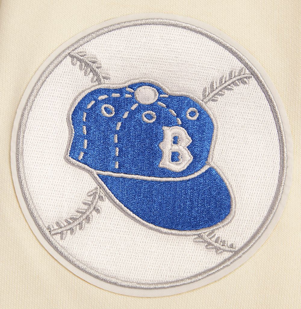 Pro Standard Men's Brooklyn Dodgers Cream Classic Retro Pullover Hoodie product image