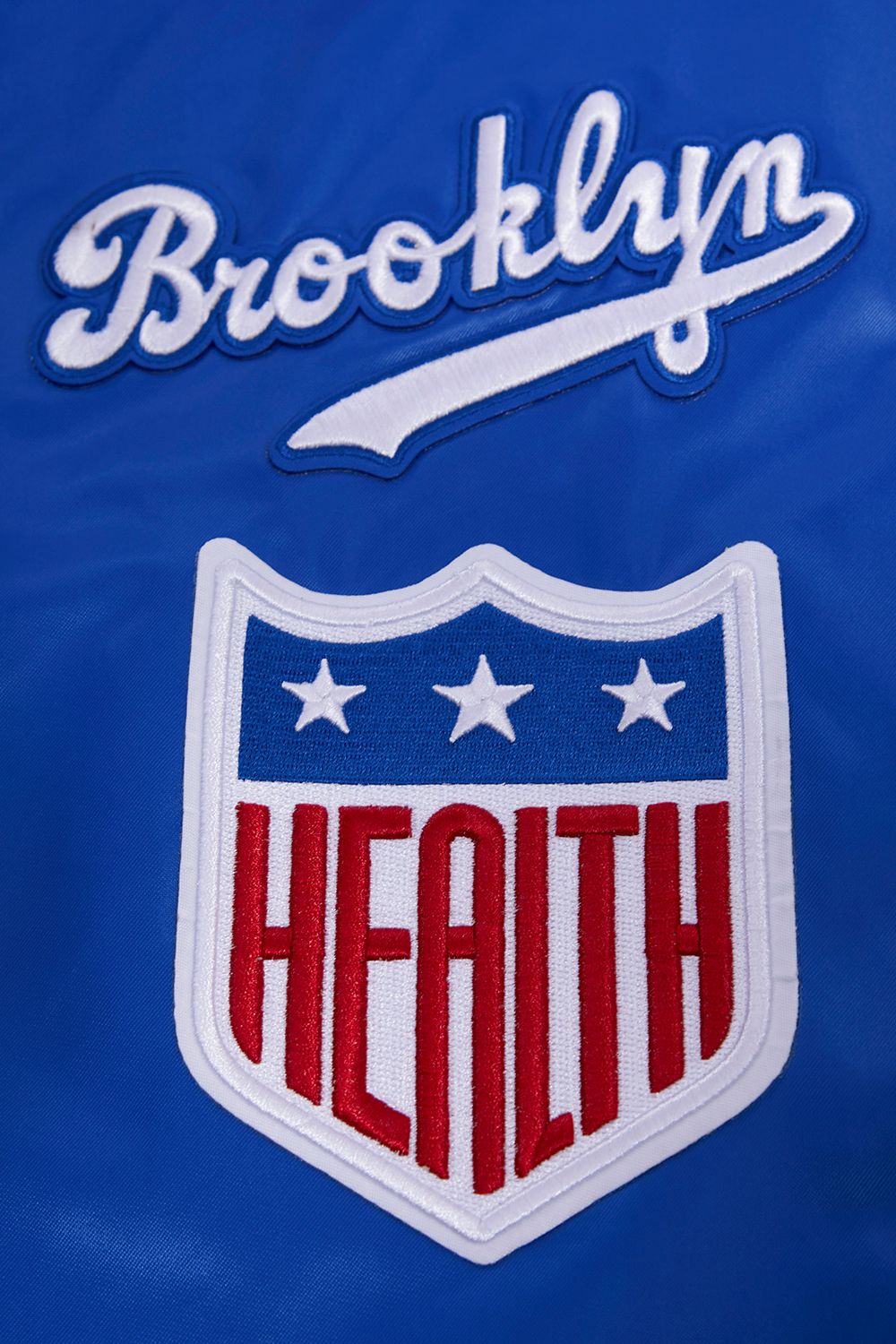 Pro Standard Men's Brooklyn Dodgers Retro Rib Satin Jacket product image