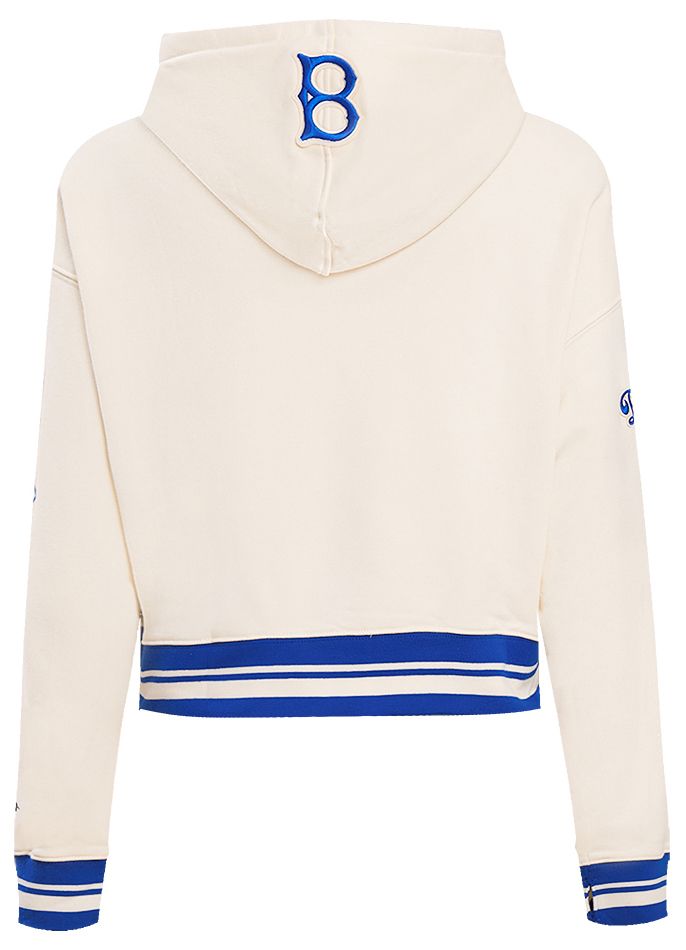 Pro Standard Women's Brooklyn Dodgers Retro Cropped Hoodie product image
