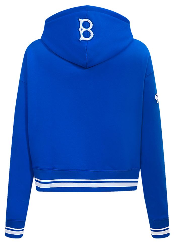Pro Standard Women's Brooklyn Dodgers Retro Cropped Hoodie product image