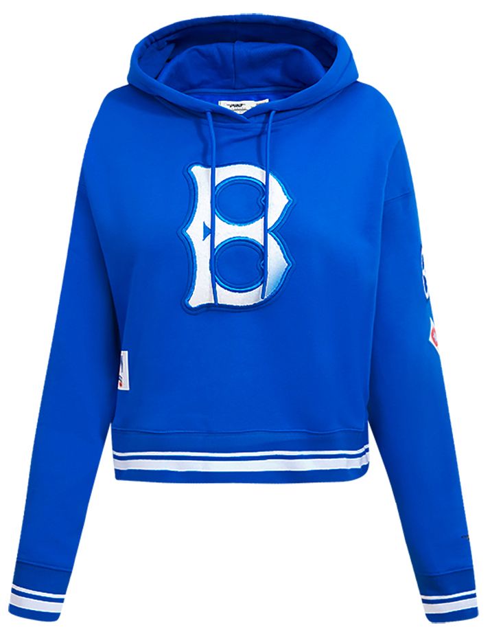 Pro Standard Women's Brooklyn Dodgers Retro Cropped Hoodie product image