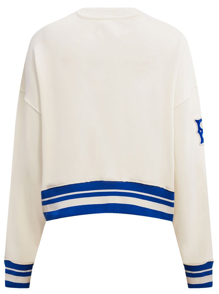 Pro Standard Women's Brooklyn Dodgers Retro Fleece Crew Neck Sweatshirt product image