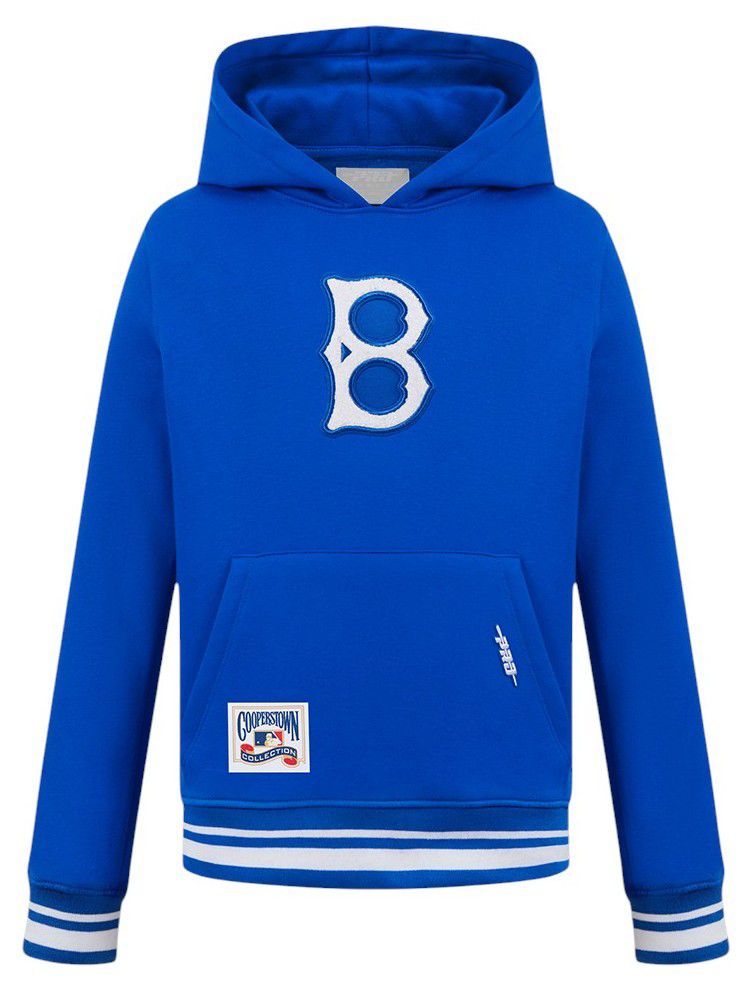 Pro Standard Boys' Brooklyn Dodgers Royal Classic Fleece Pullover Hoodie product image