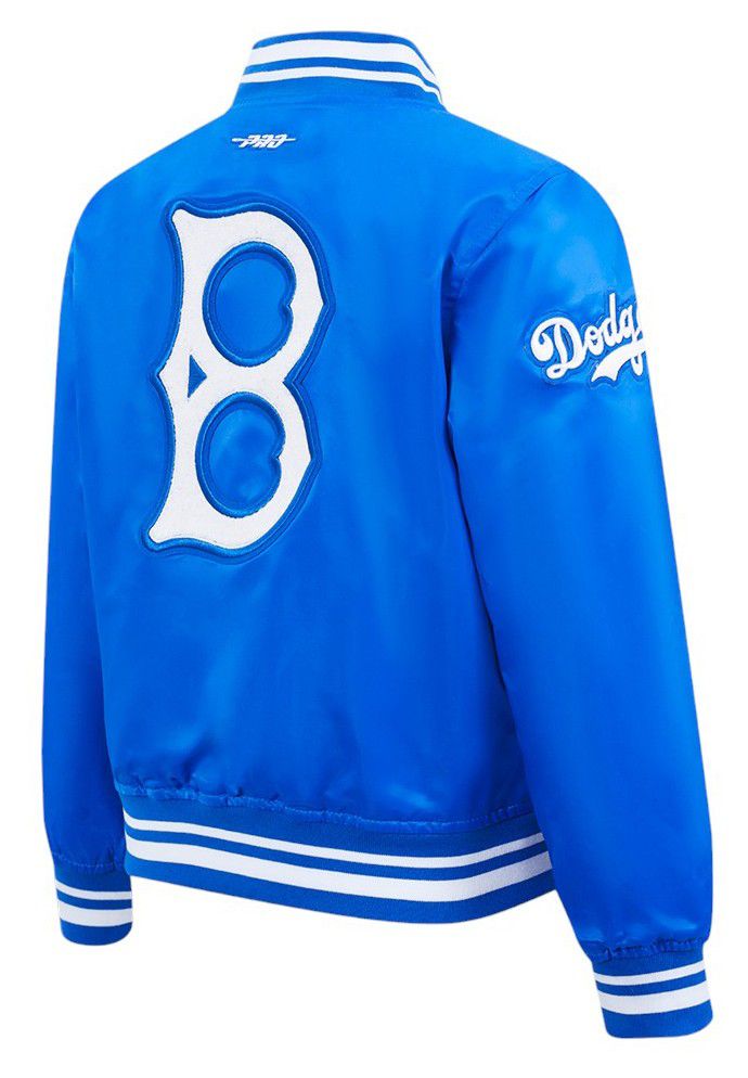 Pro Standard Boys' Brooklyn Dodgers Royal Classic Satin Jacket product image
