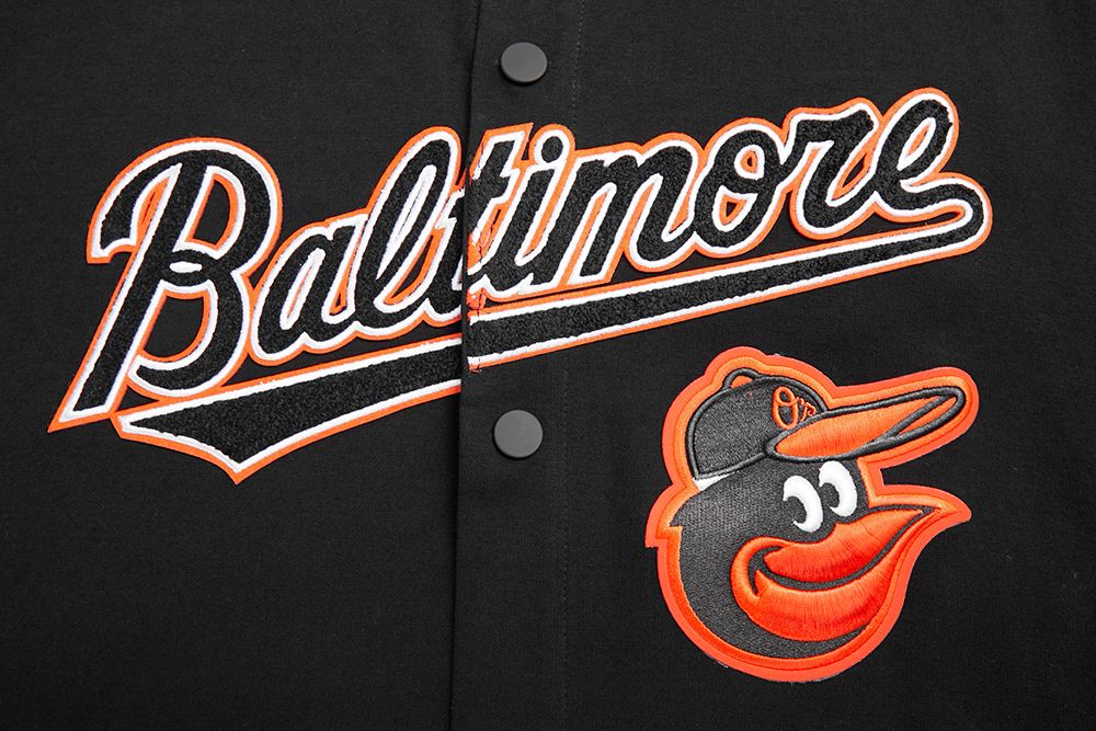 Pro Standard Men's Baltimore Orioles Black Warmup Jacket product image