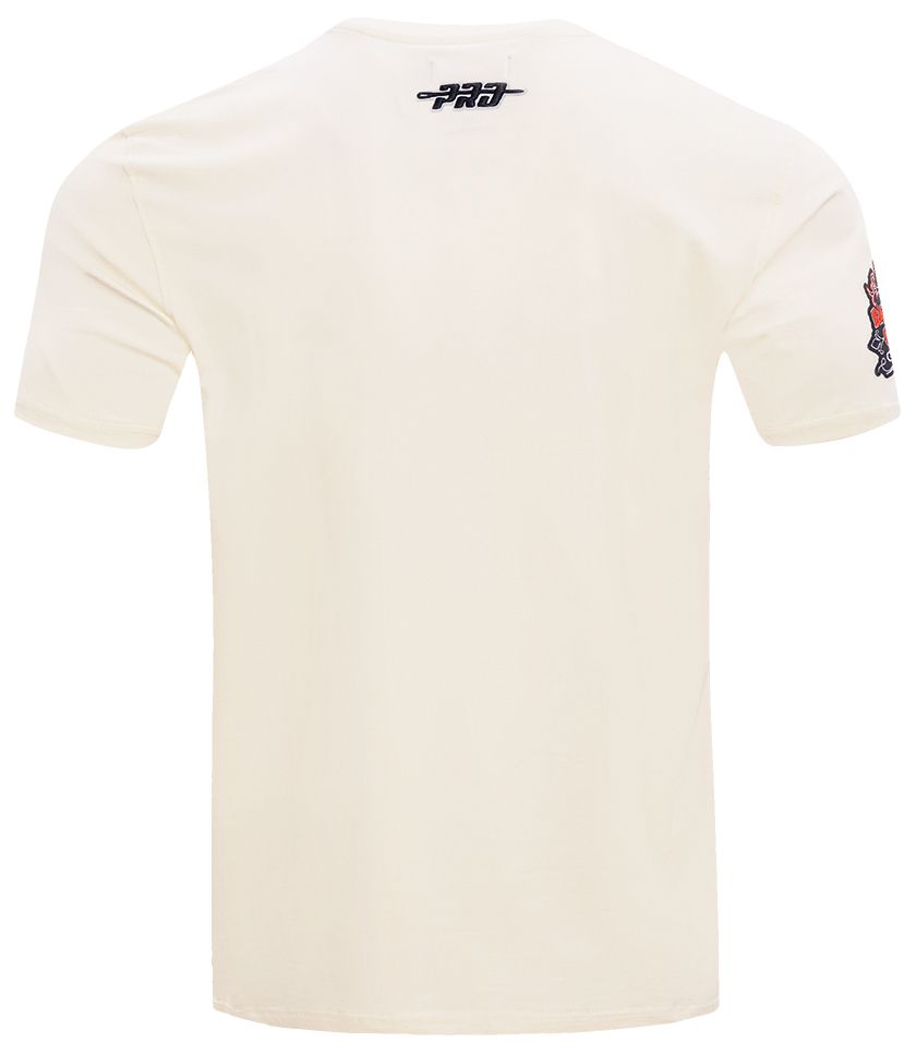 Pro Standard Men's Baltimore Orioles Cream Rebel Athletics Stacked Logo Short Sleeve T-Shirt product image