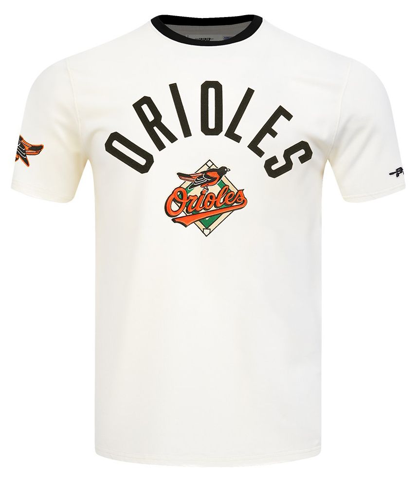 Pro Standard Men's Baltimore Orioles Cream Modern Originals T-Shirt product image
