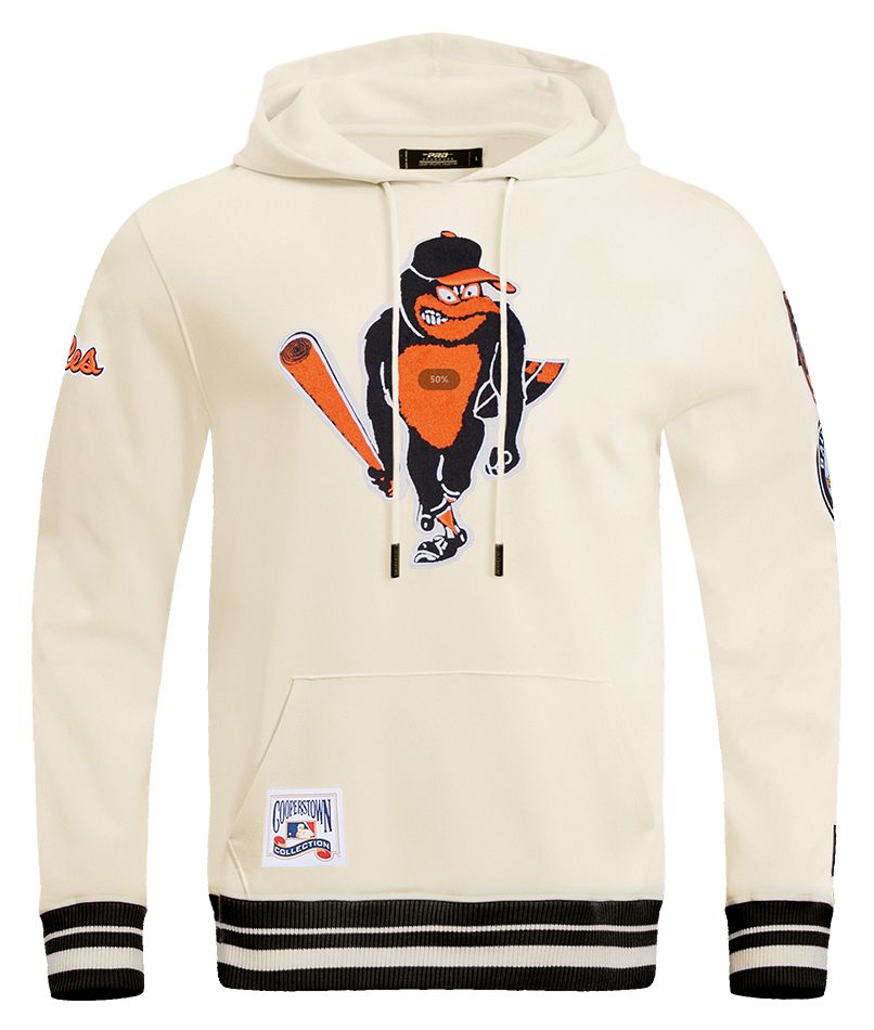 Pro Standard Men's Baltimore Orioles Cream Classic Retro Pullover Hoodie product image