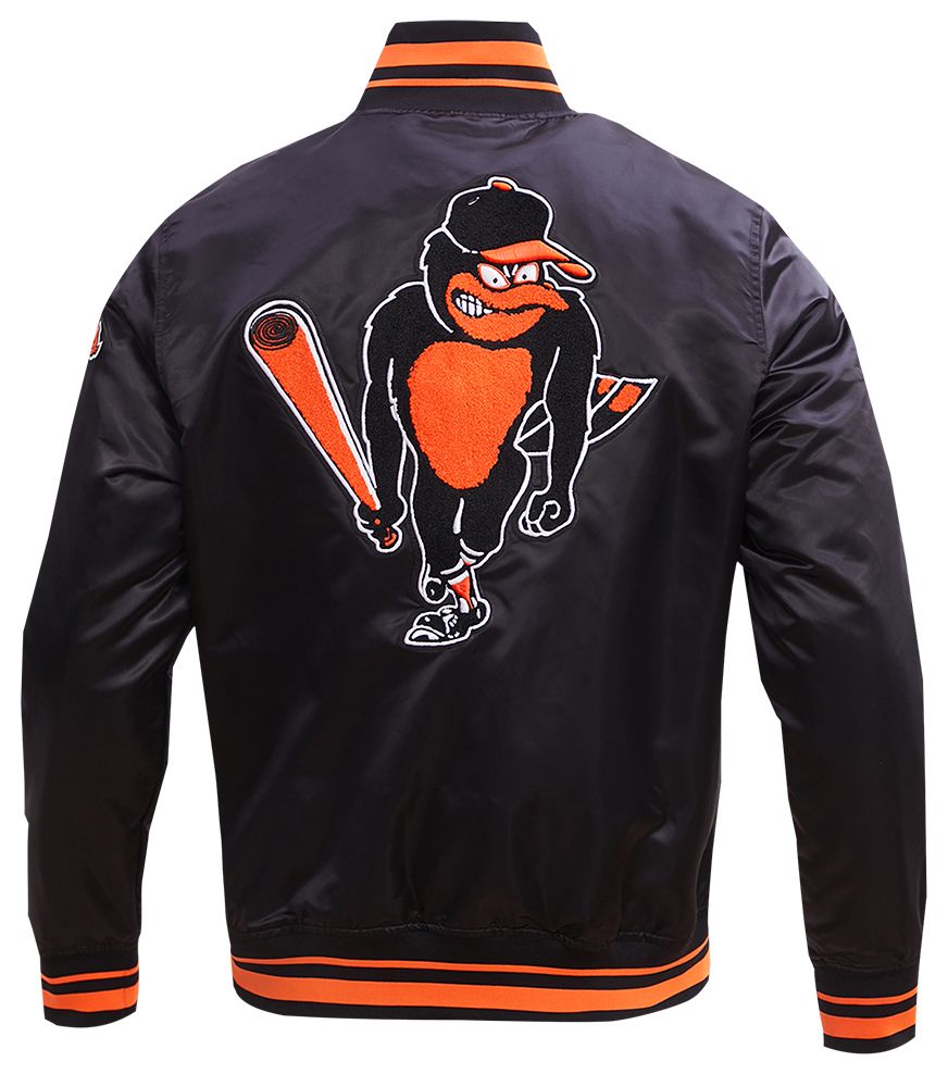 Pro Standard Men's Baltimore Orioles Retro Rib Satin Jacket product image