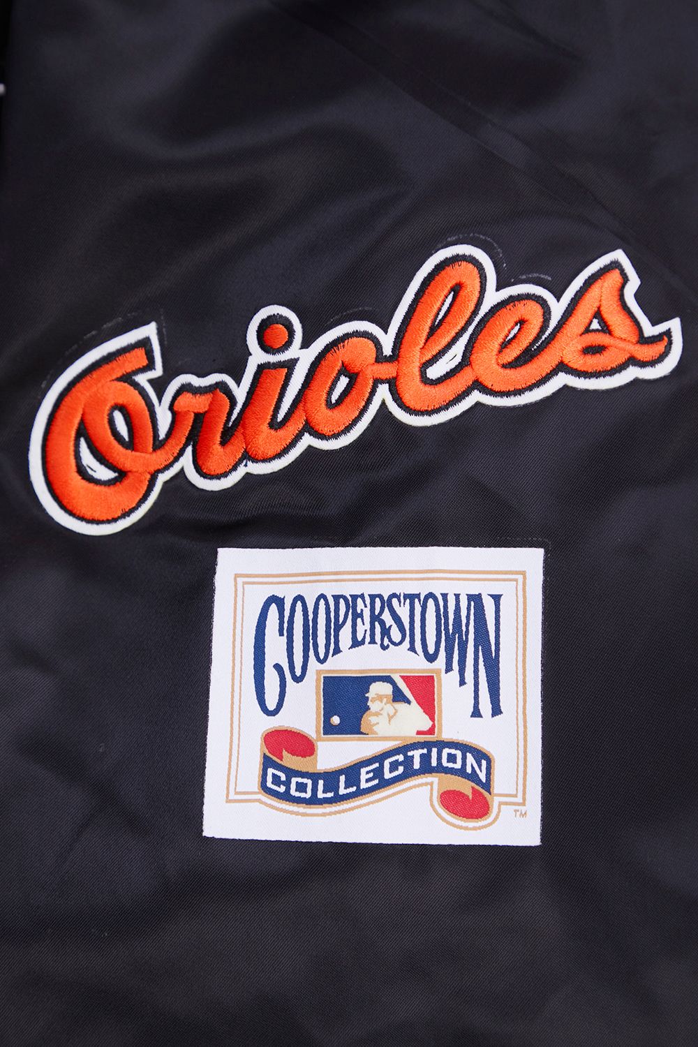 Pro Standard Men's Baltimore Orioles Retro Rib Satin Jacket product image