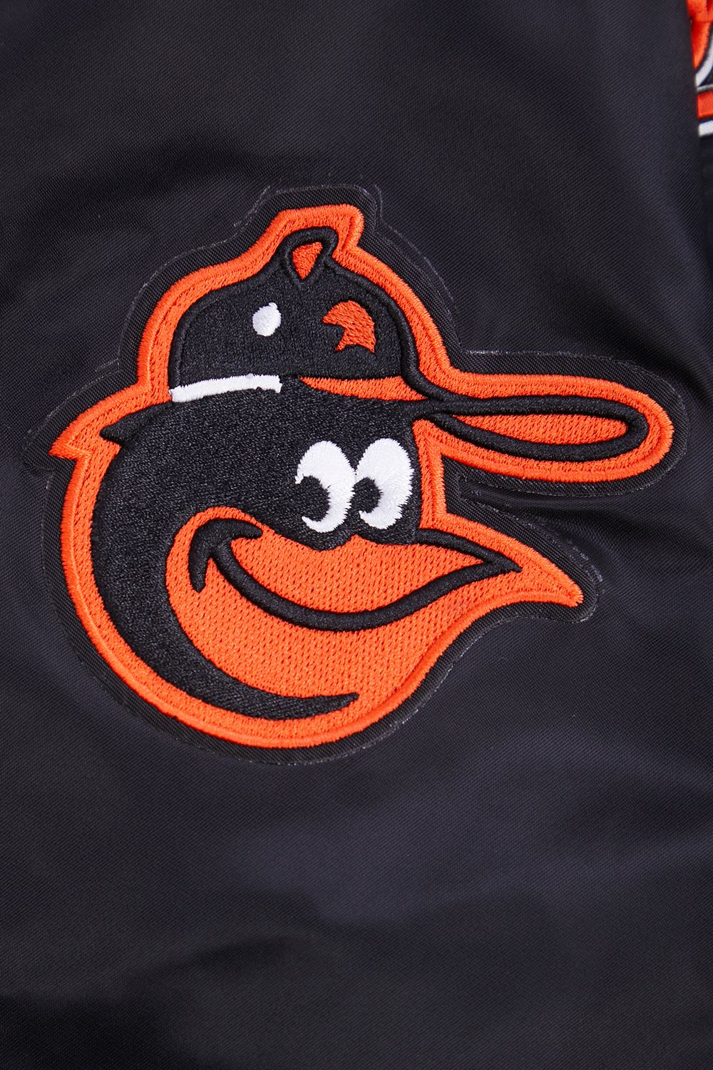 Pro Standard Men's Baltimore Orioles Retro Rib Satin Jacket product image
