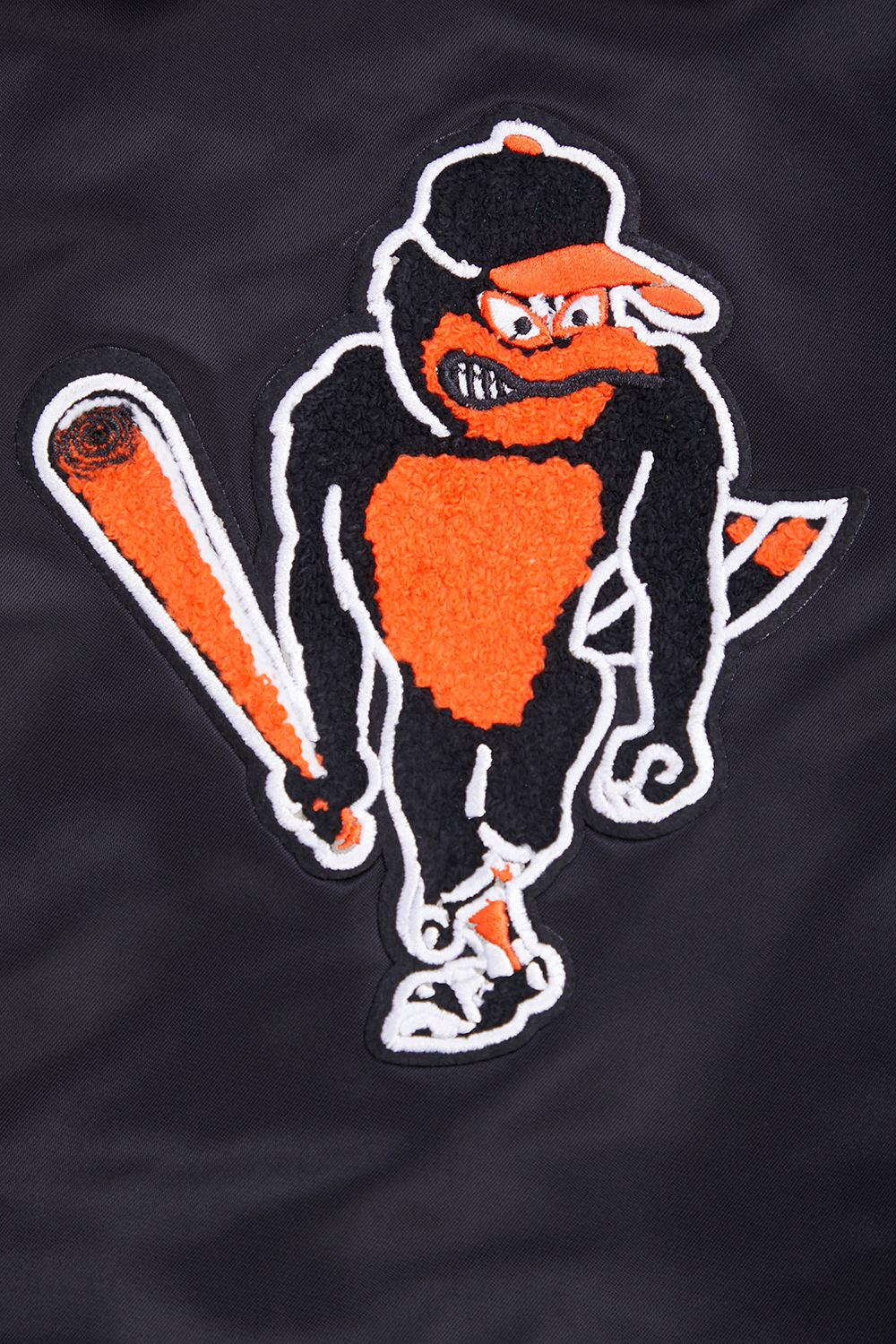 Pro Standard Men's Baltimore Orioles Retro Rib Satin Jacket product image