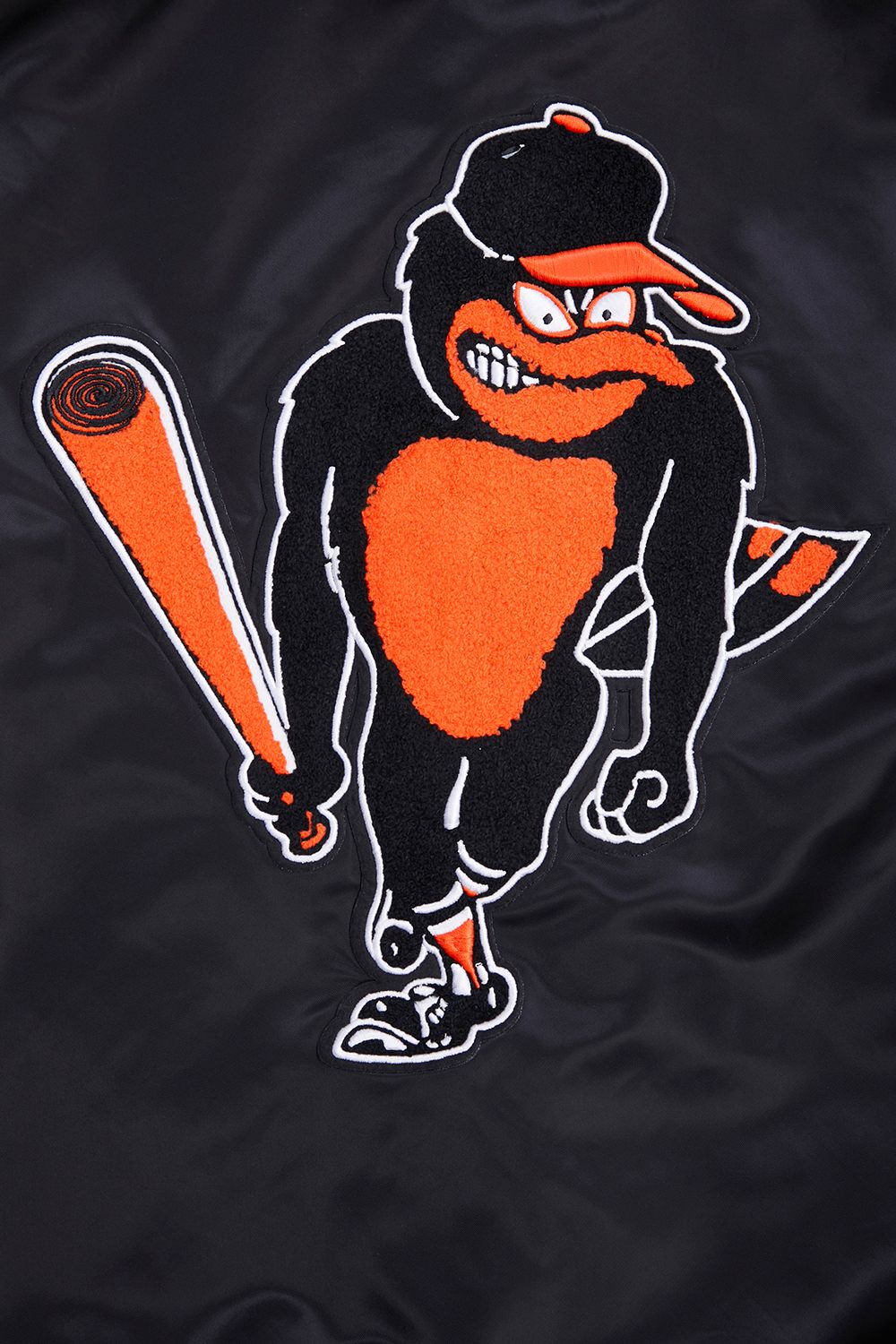 Pro Standard Men's Baltimore Orioles Retro Rib Satin Jacket product image