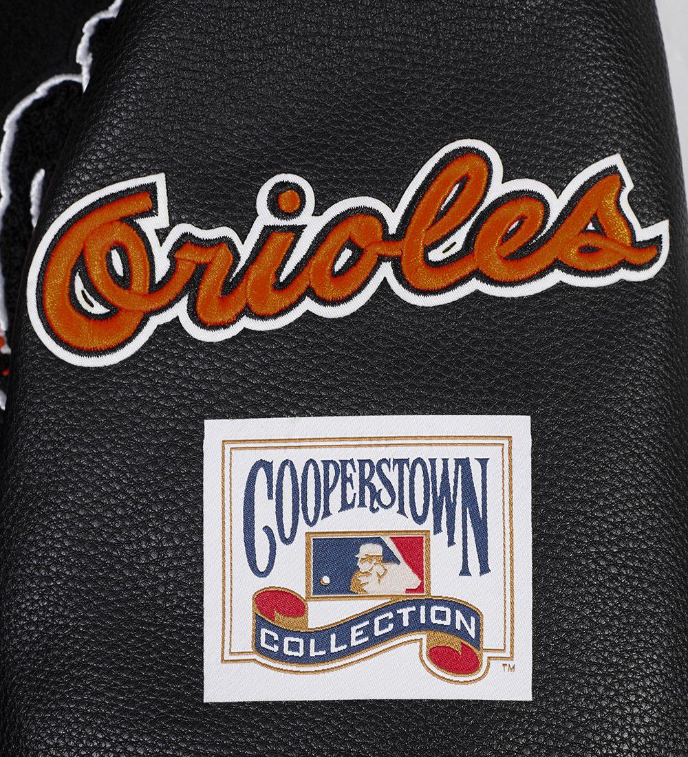 Pro Standard Men's Baltimore Orioles Black Retro Classic Jacket product image