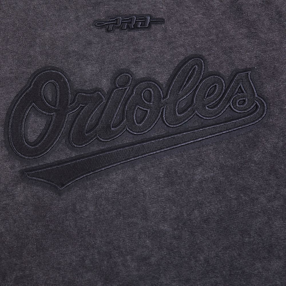 Pro Standard Women's Baltimore Orioles Black Washed Classic T-Shirt product image