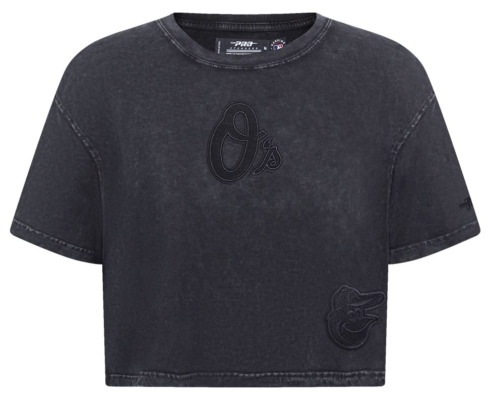 Pro Standard Women's Baltimore Orioles Black Washed Classic T-Shirt product image