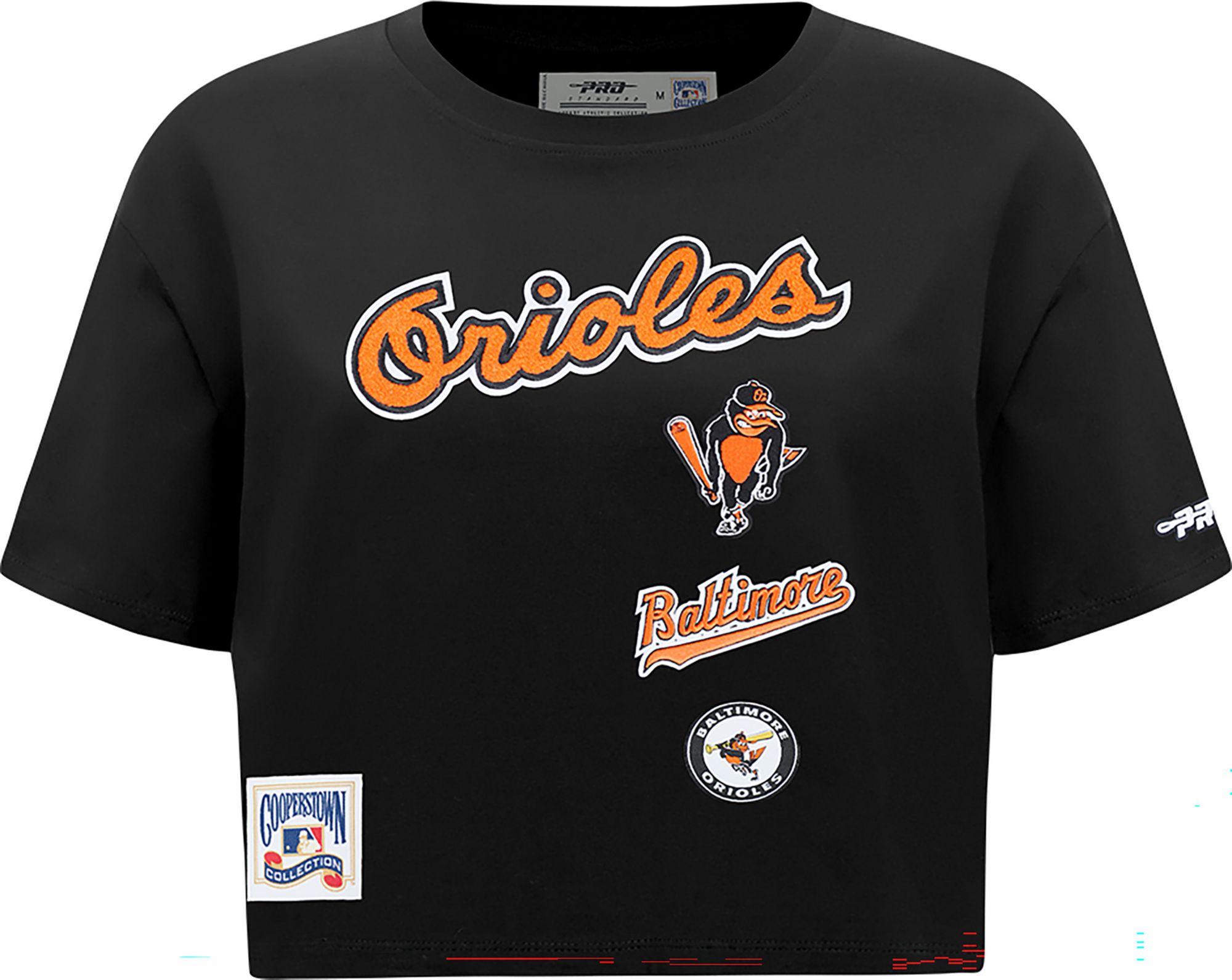 Pro Standard Women's Baltimore Orioles Black Retro Classic T-Shirt product image