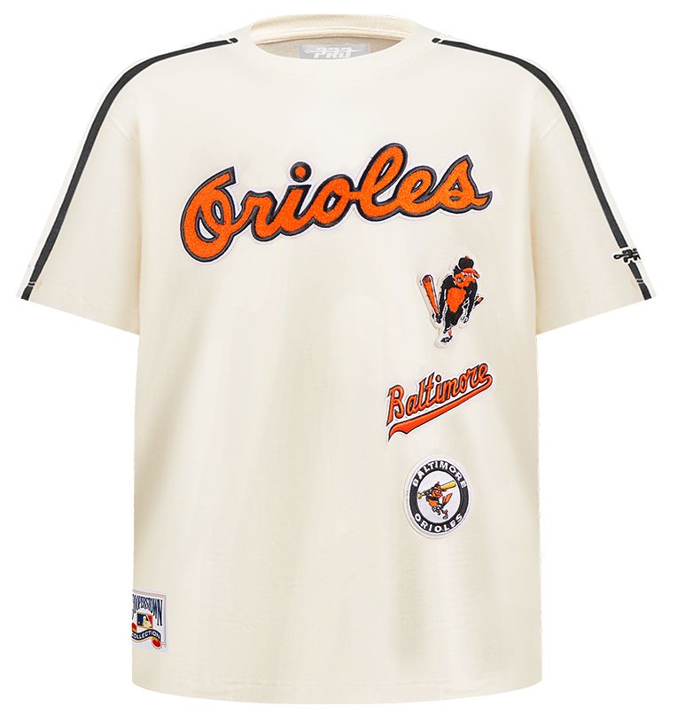 Pro Standard Youth Baltimore Orioles Cream Classic Retro T-Shirt product image