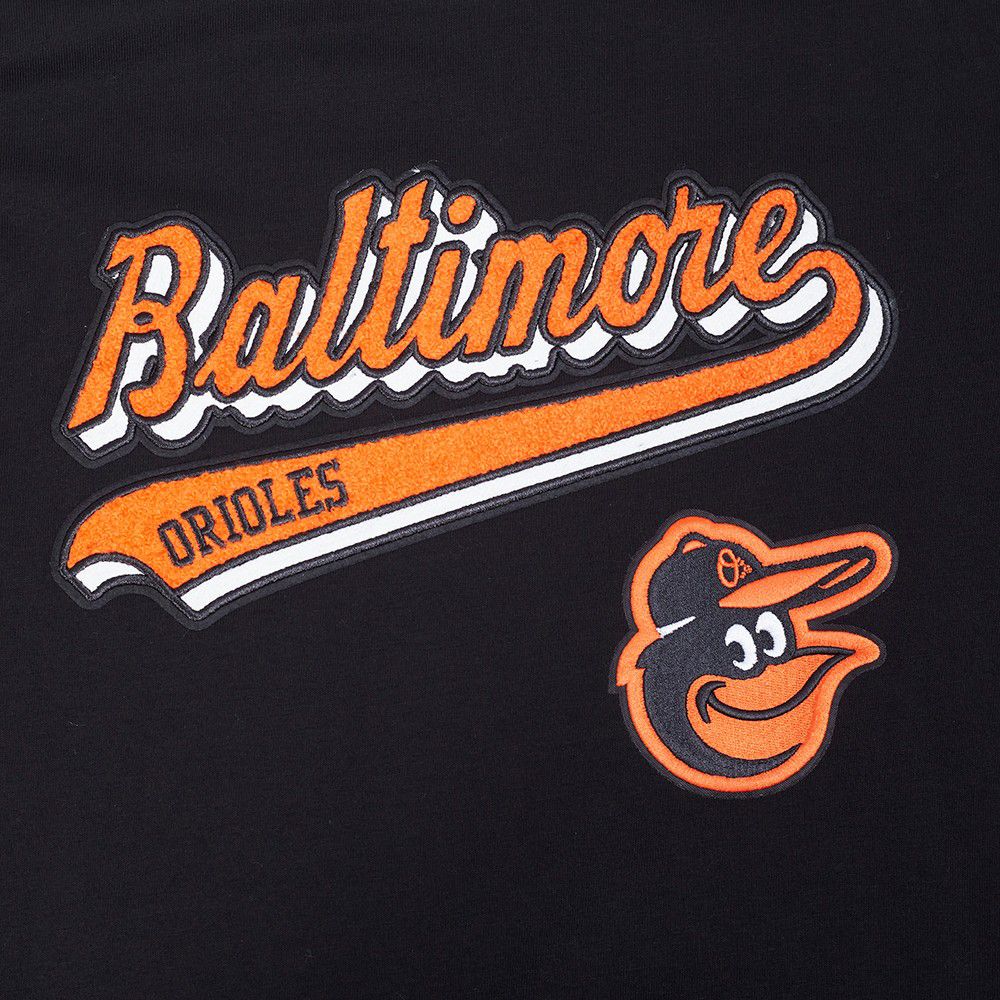 Pro Standard Youth Baltimore Orioles Black Script Tail T-Shirt product image