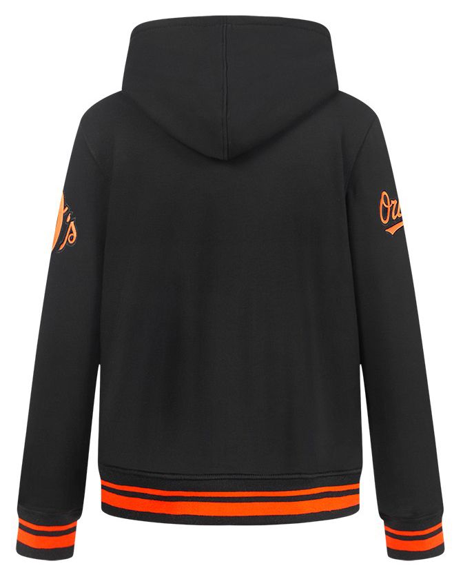 Pro Standard Youth Baltimore Orioles Black Script Tail Ribbed Fleece Hoodie product image