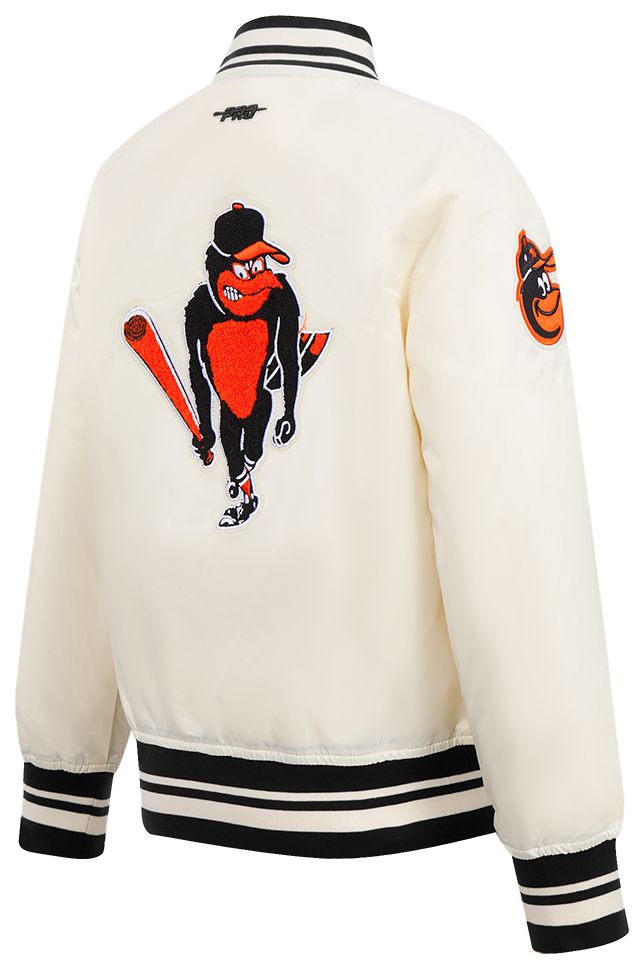 Pro Standard Youth Baltimore Orioles Cream Classic Satin Jacket product image