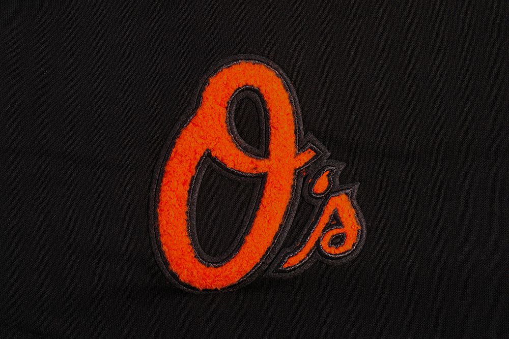 Pro Standard Women's Baltimore Orioles Black Classic Cropped Pullover Hoodie product image