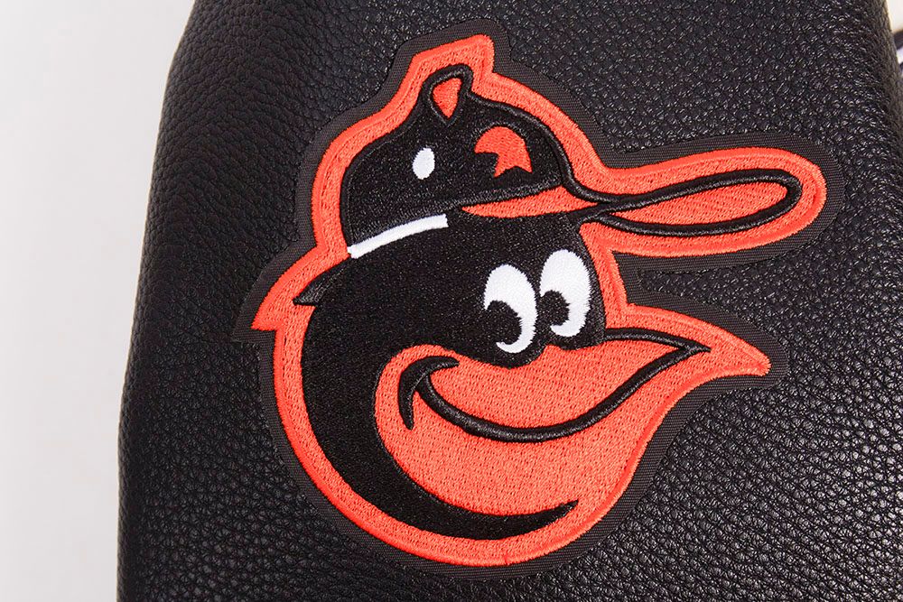 Pro Standard Women's Baltimore Orioles Cream Classic Varsity Jacket product image