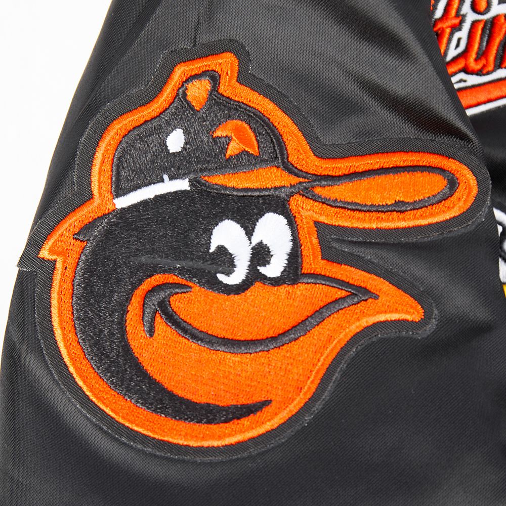 Pro Standard Toddler Baltimore Orioles Black Classic Satin Jacket product image