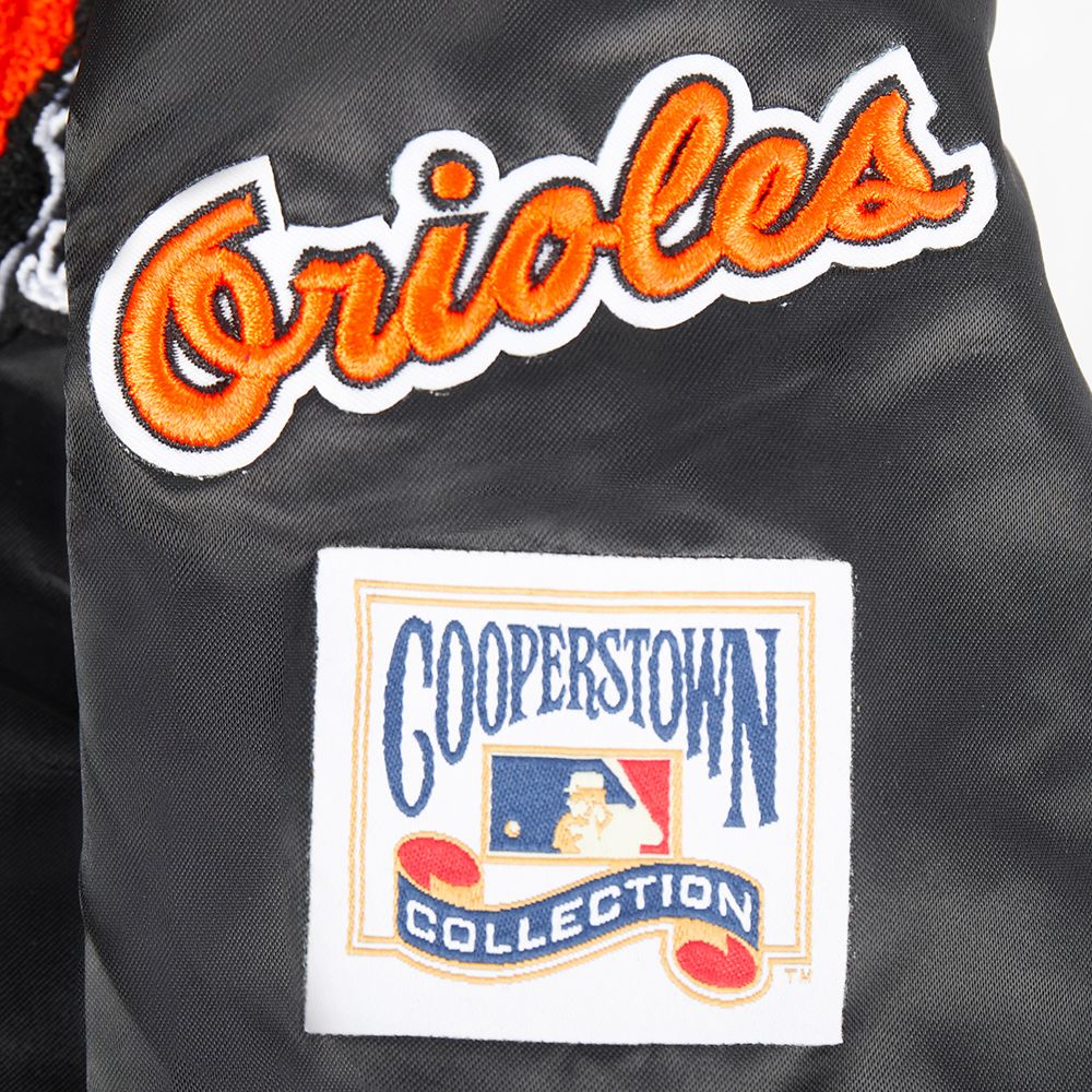 Pro Standard Toddler Baltimore Orioles Black Classic Satin Jacket product image
