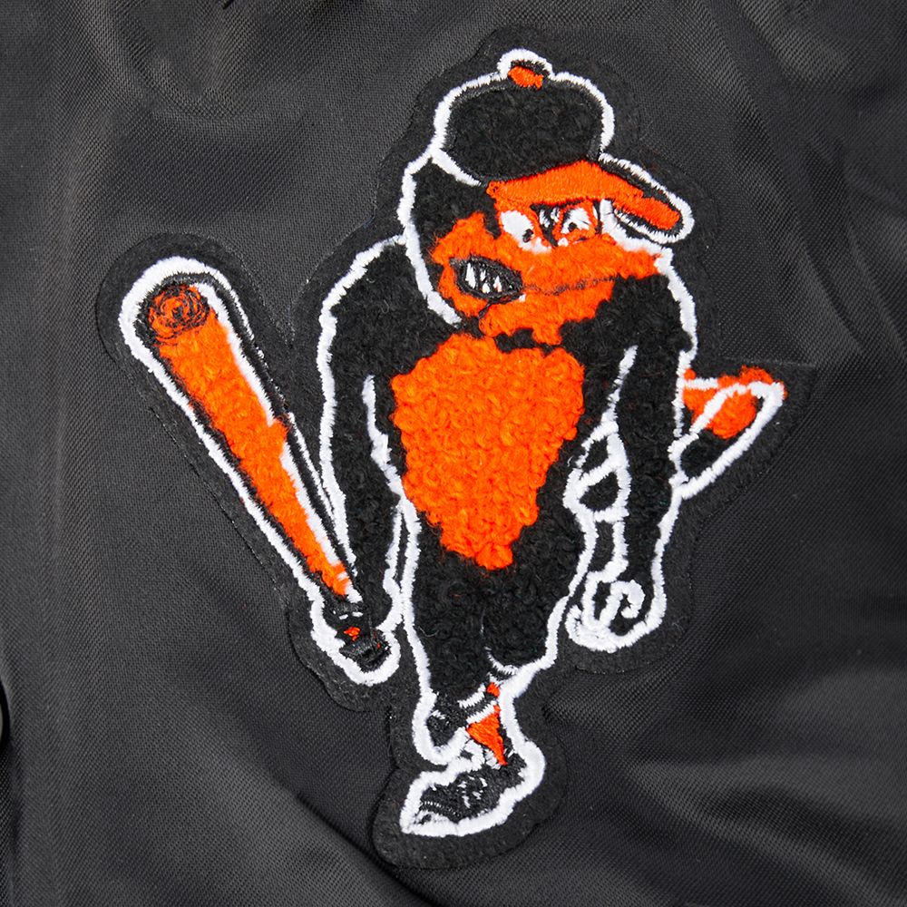 Pro Standard Toddler Baltimore Orioles Black Classic Satin Jacket product image